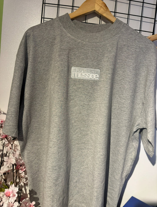Bhodi Bear Oversized T-Shirt GREY